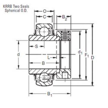 ตลับลูกปืน E25KRRB Timken