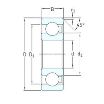 ตลับลูกปืน 16100/HR11TN SKF