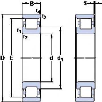 ตลับลูกปืน N 226 ECP SKF