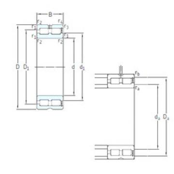 ตลับลูกปืน NNCF5011CV SKF