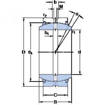 ตลับลูกปืน GE 200 ES-2LS SKF