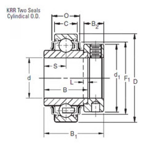 ตลับลูกปืน 1112KRR Timken #1 image