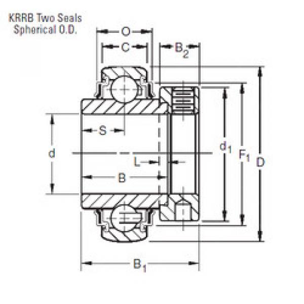 ตลับลูกปืน E25KRRB Timken #1 image