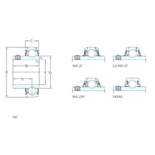 ตลับลูกปืน YAR214-208-2F SKF #1 image