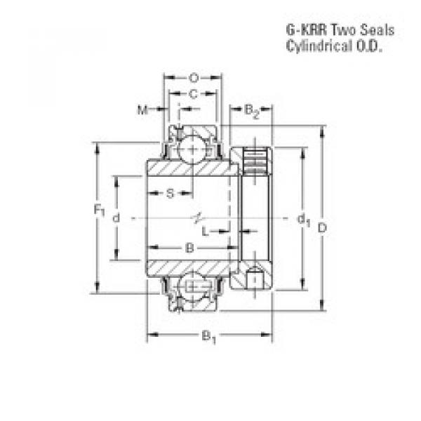 ตลับลูกปืน G1207KRR Timken #1 image