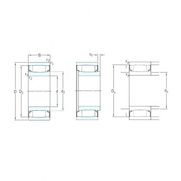 ตลับลูกปืน C4028-2CS5V/GEM9 SKF #1 image