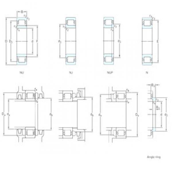 ตลับลูกปืน NU2315ECP SKF #1 image