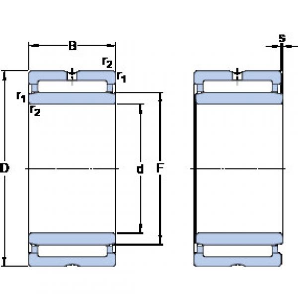 ตลับลูกปืน NKI 70/35 SKF #1 image