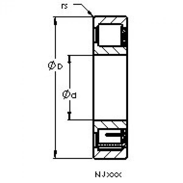 ตลับลูกปืน NJ2314 E AST #1 image