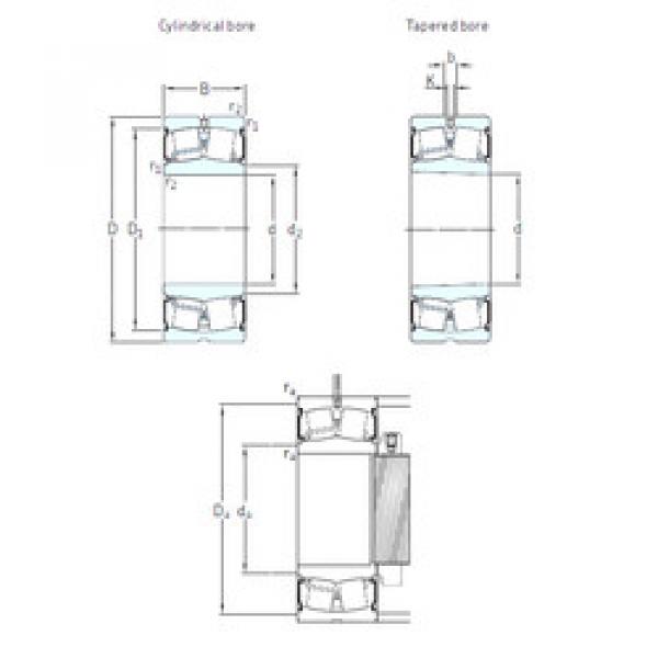 ตลับลูกปืน 23144-2CS5/VT143 SKF #1 image