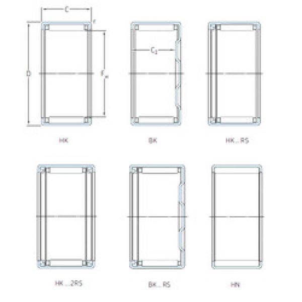 ตลับลูกปืน HK2020.2RS SKF #1 image