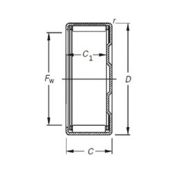 ตลับลูกปืน BK2520 Timken #1 image