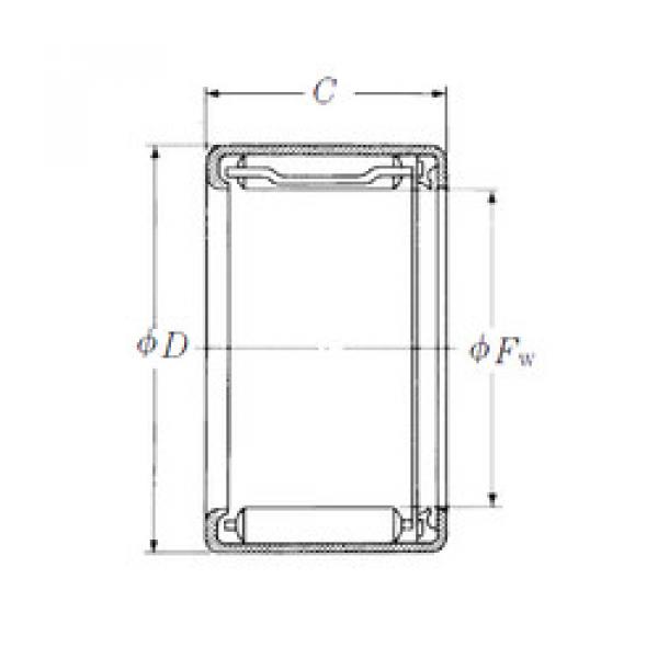 ตลับลูกปืน FJT-2214 NSK #1 image