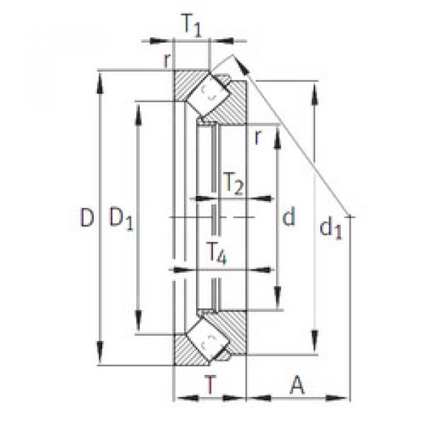 ตลับลูกปืน 292/560-E1-MB INA #1 image