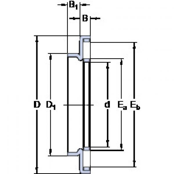 ตลับลูกปืน AXW 45 + AXK 4565 SKF #1 image