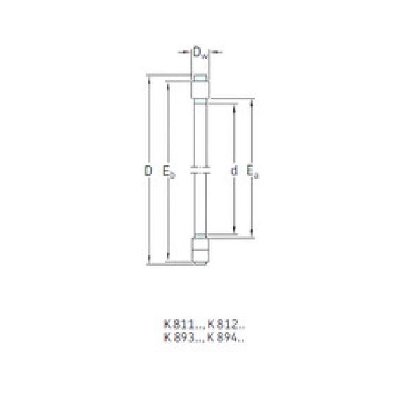 ตลับลูกปืน K81164M SKF #1 image