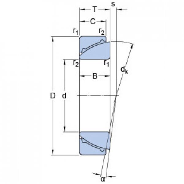 ตลับลูกปืน GAC 60 F SKF #1 image