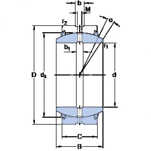 ตลับลูกปืน GE 200 ES-2LS SKF #1 image