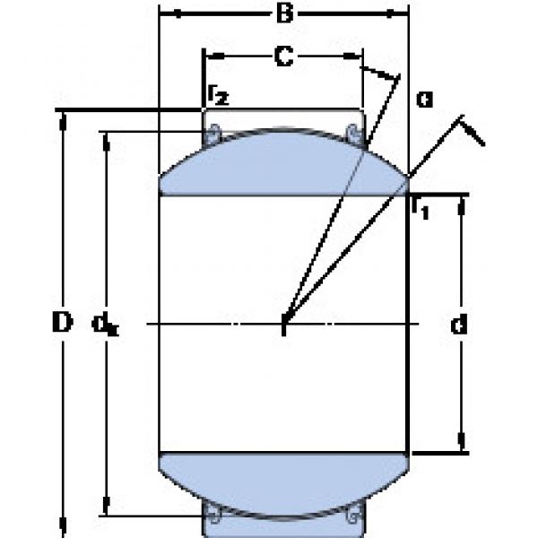 ตลับลูกปืน GEH 40 TXG3E-2LS SKF #1 image