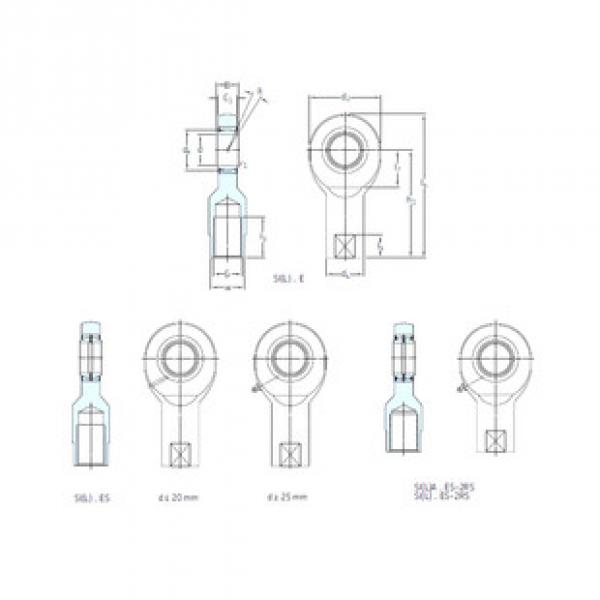 ตลับลูกปืน SILA40ES-2RS SKF #1 image