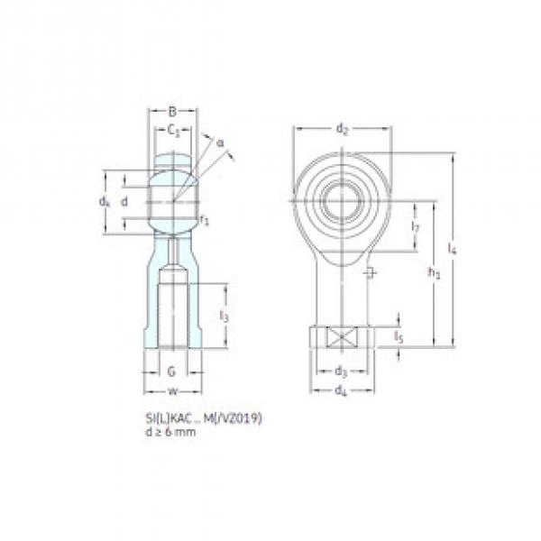 ตลับลูกปืน SIKAC14M SKF #1 image