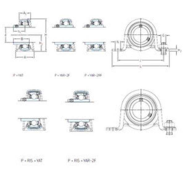 ตลับลูกปืน P 25 WF SKF #1 image